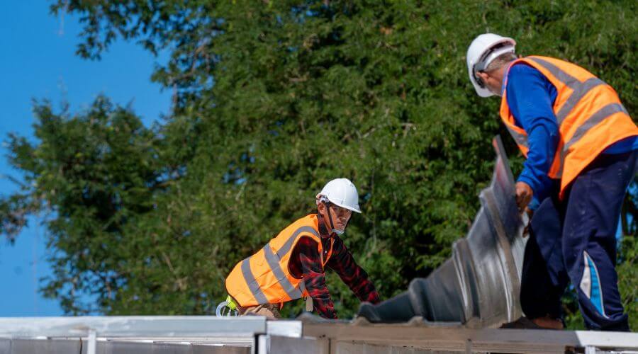Professional gutter cleaning in Kingman, ME